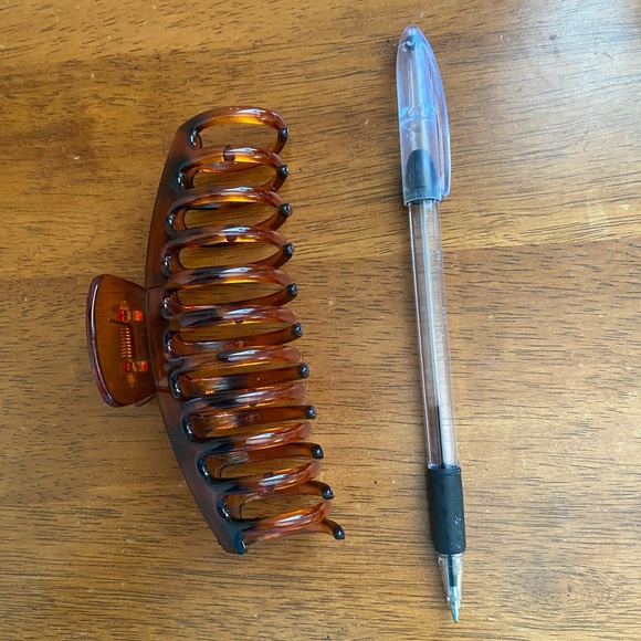 4 pack TOP KNOT headbands NWOT + large claw clip - Picture 10 of 10